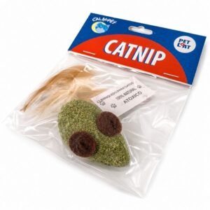 Brinquedo Rato e Pena Catnip Para Gato Atacado Pet