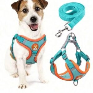 CT Peitoral Colete Cachorrinho P M G com Guia Raças Pequenas Cores Diversas R2208