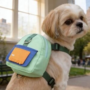 CT Peitoral Mochila com Guia e Saída Cata-Caca Raças Pequenas R2211