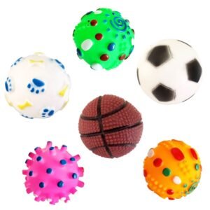 CT Bola de borracha com apito Brinquedo cães R1576