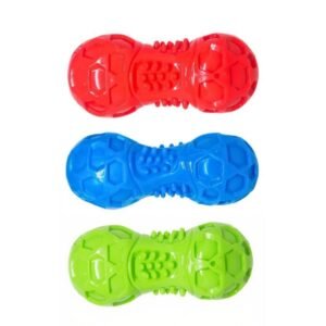CT Halter Bola 15 cm Som Apito Oculto Borracha Cores Variadas R2108